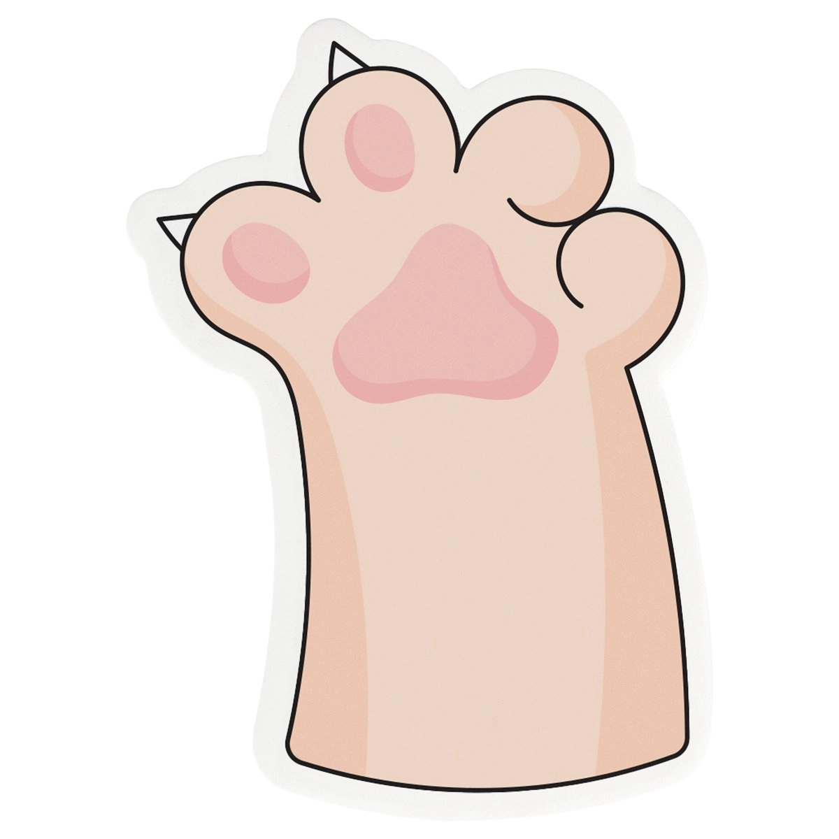 Стикеры для заметок MESHU "Paws", 40л онлайн