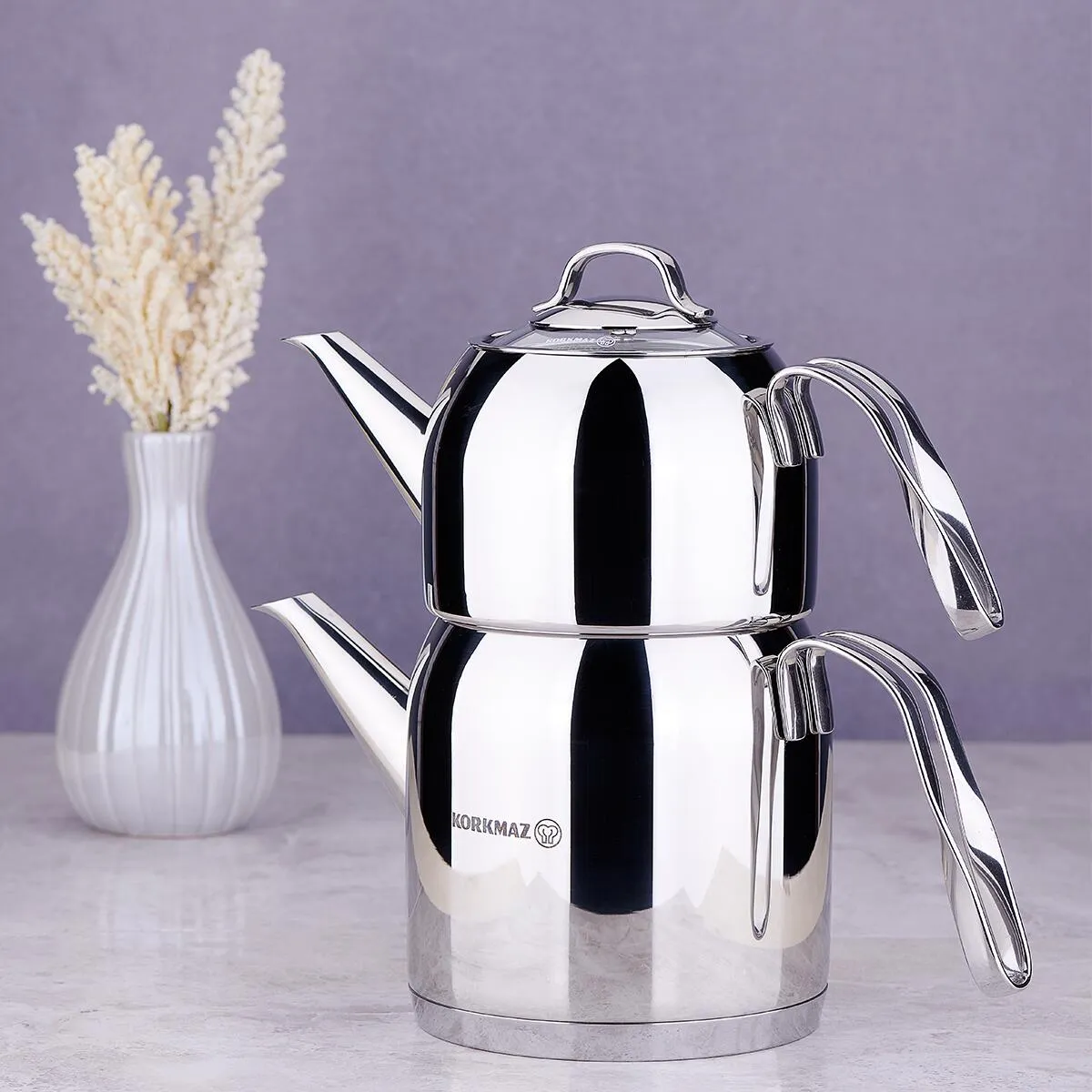 Korkmaz Steama choynak to'plami 1,6 lt (A191) arzon