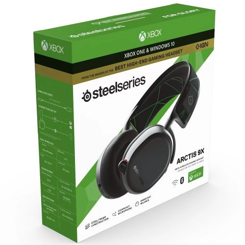 Компьютерные наушники SteelSeries Arctis 9X Black рассрочка