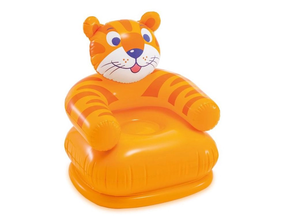 Intex Happy Animal Chair Tiger 68556 bolalar uchun puflanadigan stul sotib olish
