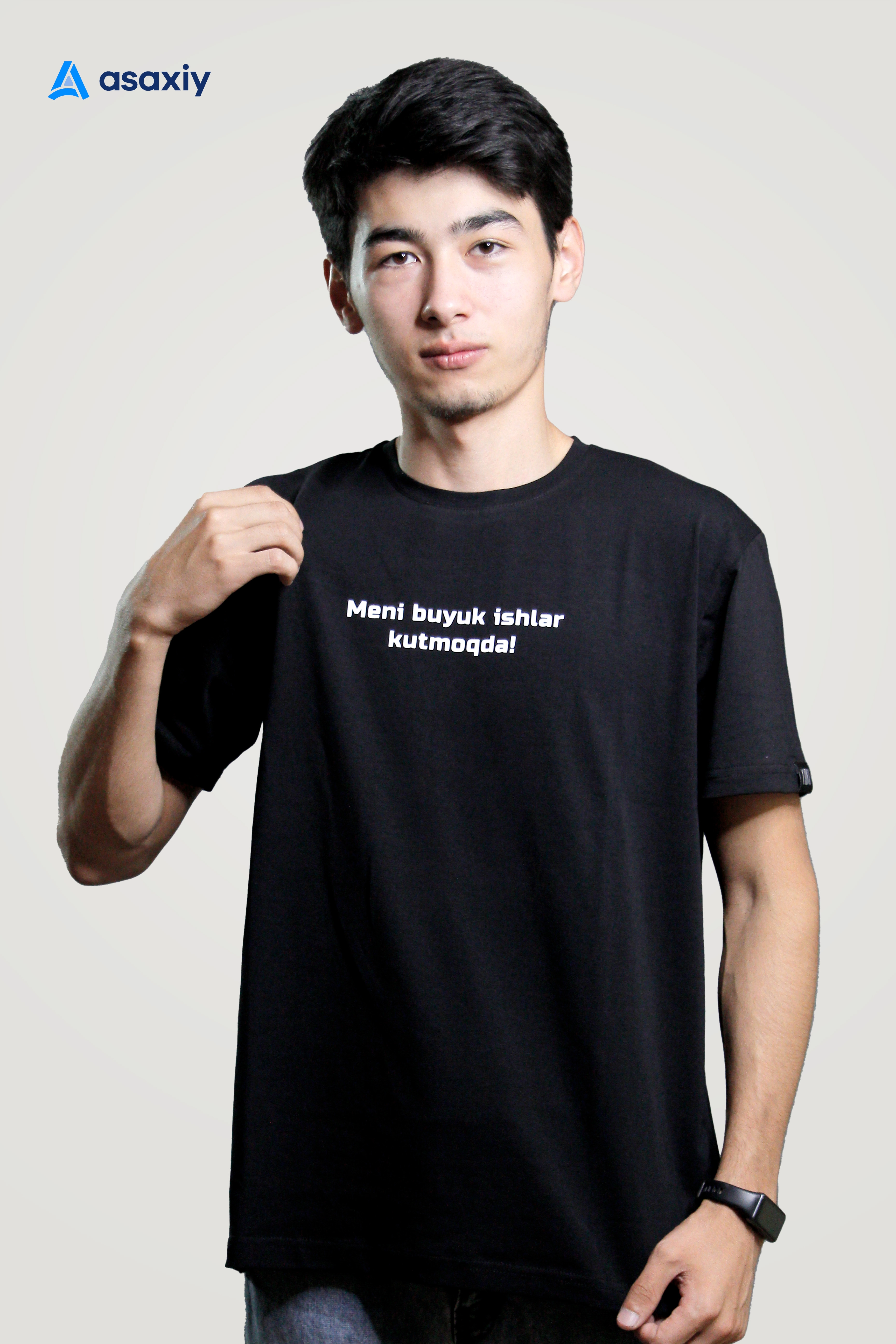 YOKI "Meni buyuk ishlar kutmoqda!" Black futbolkasi narxi