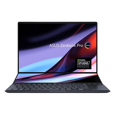 НоутбукAsus Zenbook Pro Duo 14" / Intel i5-12500H / DDR5 16GB / SSD 1TB / 14.5 2.8K OLED WQXGA+ /Intel Iris Xe Graphics/W11H/ RU недорого