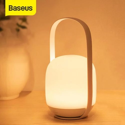 Baseus Moon-white (DGYB-A02) – uch g‘onali, rangli ko‘chma chiroq onlayn