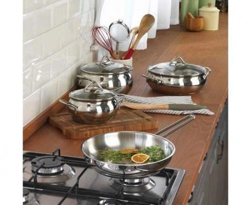 Korkmaz TOMBIK набор посуды 9 пр. (A1800) в Узбекистане