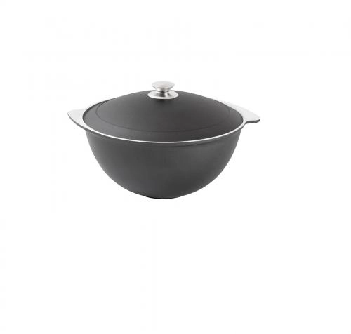 Bezak qoplamali 12l Kukmara palov qozoni (qora) sotib olish