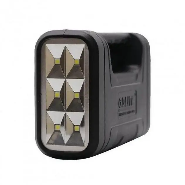 Фонарь-Лампа зарядная станция  / 3 лампы / солнечная панель GDLITE GD-8017 Smart Black в Узбекистане