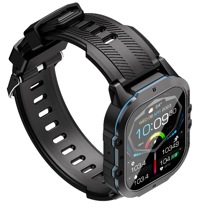 Oukitel BT20 ko'k smart soati O'zbekistonda