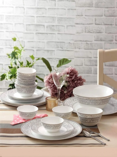 Столовый сервиз Diva La Opala Persian silver 50 предметов купить