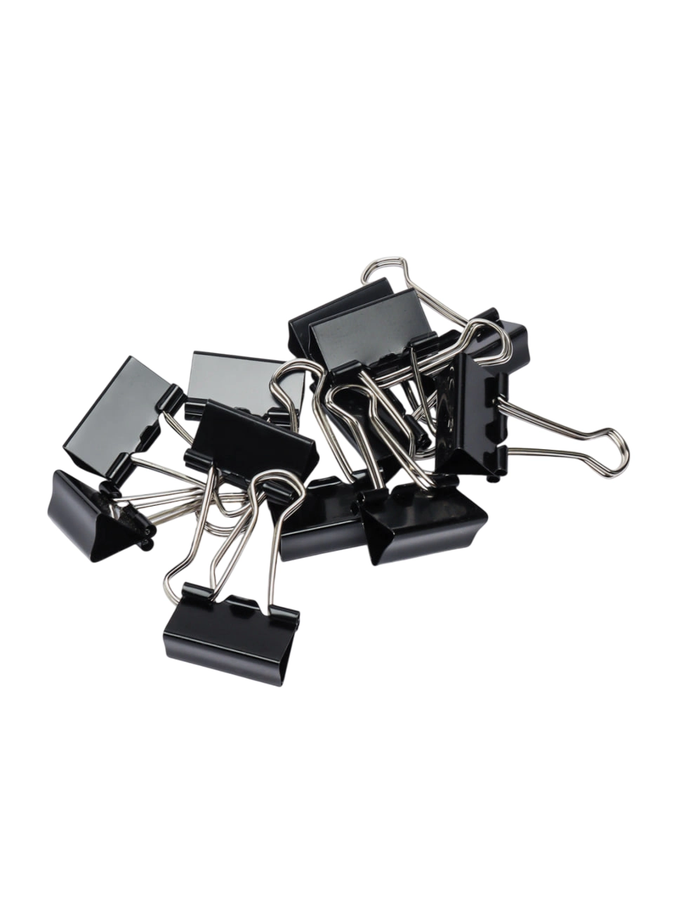 Qog'oz qisqichi, qora, o'lchami 32 mm O'zbekistonda