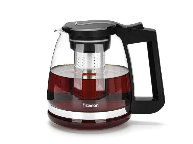 Заварочный чайник 2000 мл со стальным фильтром FISSMAN купить