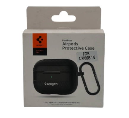 Силиконовый чехол для подвешивания Spigen Airpods 1/2 CH0912 синий в Узбекистане