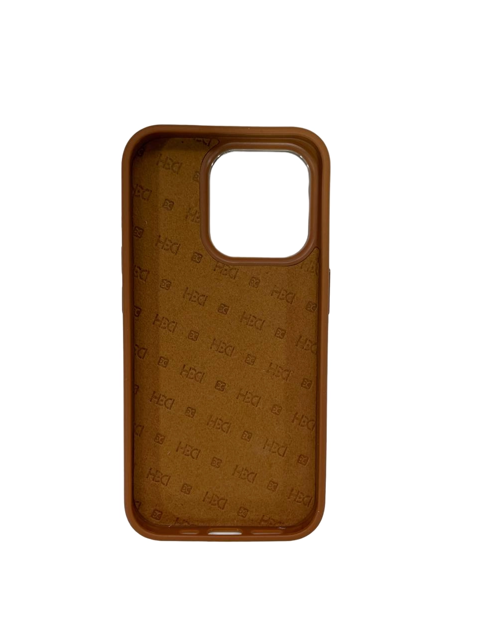 iPhone 15 Pro Max uchun HDD Leather Pillows HBC154 jigarrang g‘ilofi arzon