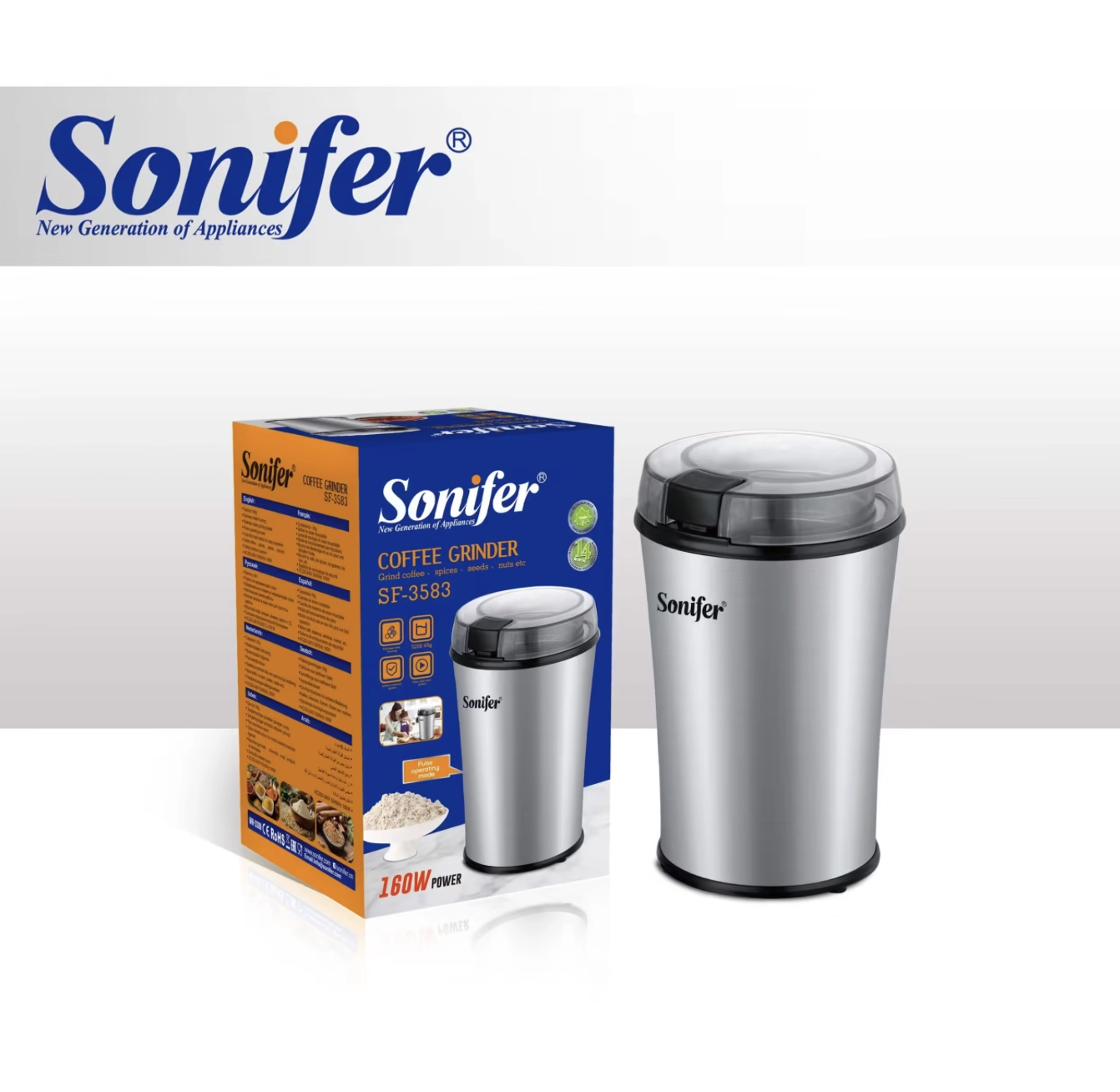 Sonifer SF-3583 kofe maydalagichi arzon