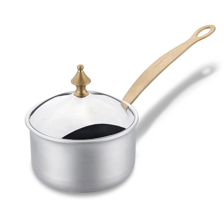 Кастрюля-соусник Korkmaz Hanedan 9 см, нержавеющая сталь, антипригарное покрытие PTFE (A2971) , Silver купить