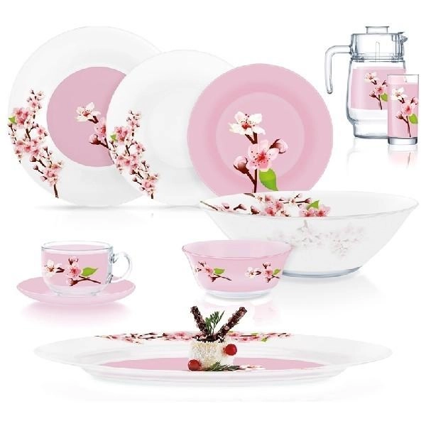 Столовый сервиз Luminarc Rose Garden 46 предметов (Q0926) купить