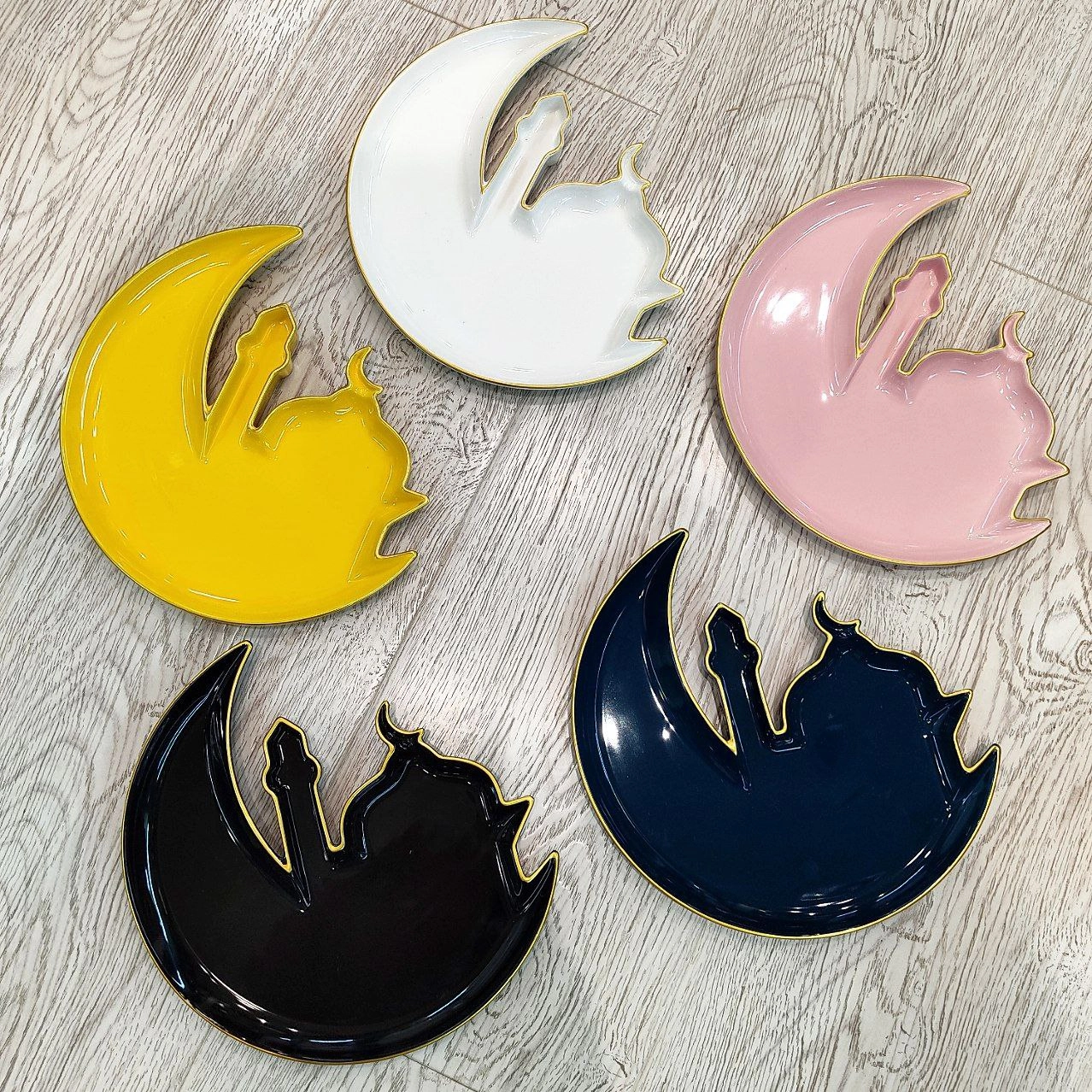 «Eid Mubarak» Oy, 26 sm (chinni) idishi arzon