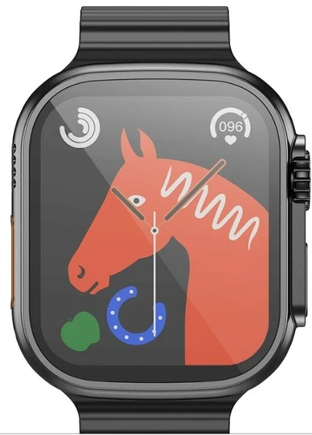 Hoco Y12 Ultra Qora Smart soat yetkazib berish