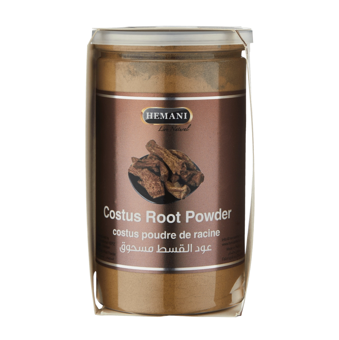 МОЛОТЫЙ ПОРОШОК КЫСТ АЛЬ ХИНДИ (COSTUS ROOT POWDER) 200GR купить