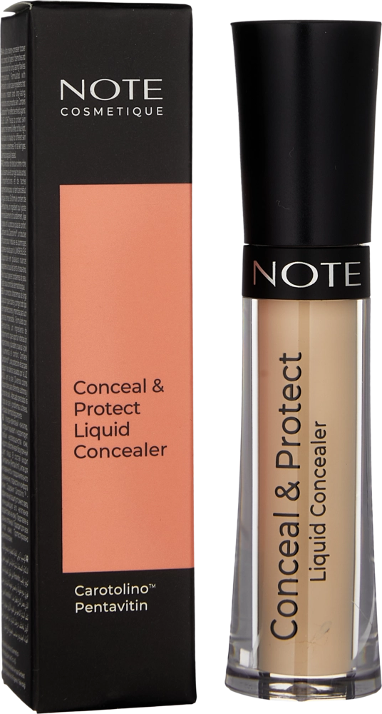 Консилер NOTE CONCEAL & PROTECT LIQUID CONCEALER 01 (4.5 мл) онлайн