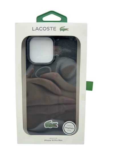 Чехол CG MOBILE LACOSTE для Iphone 16 Pro черный в Узбекистане