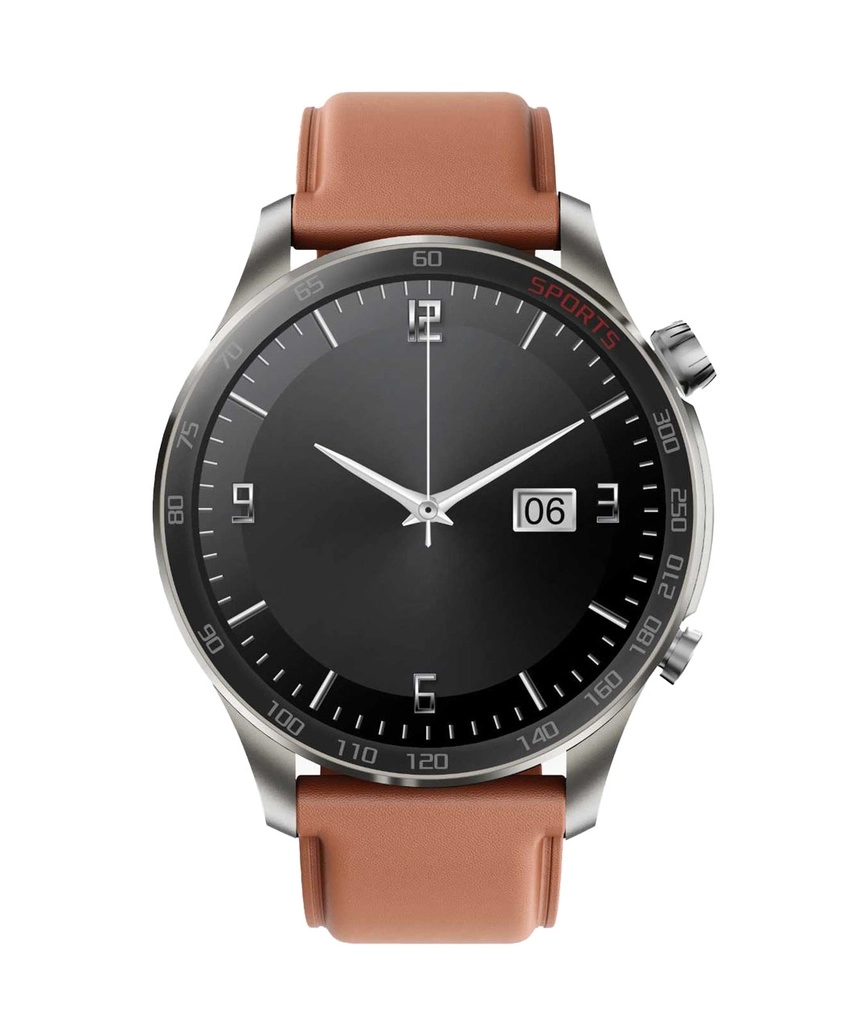 Green Lion G-Wear AMOLED jigarrang smart-soati arzon