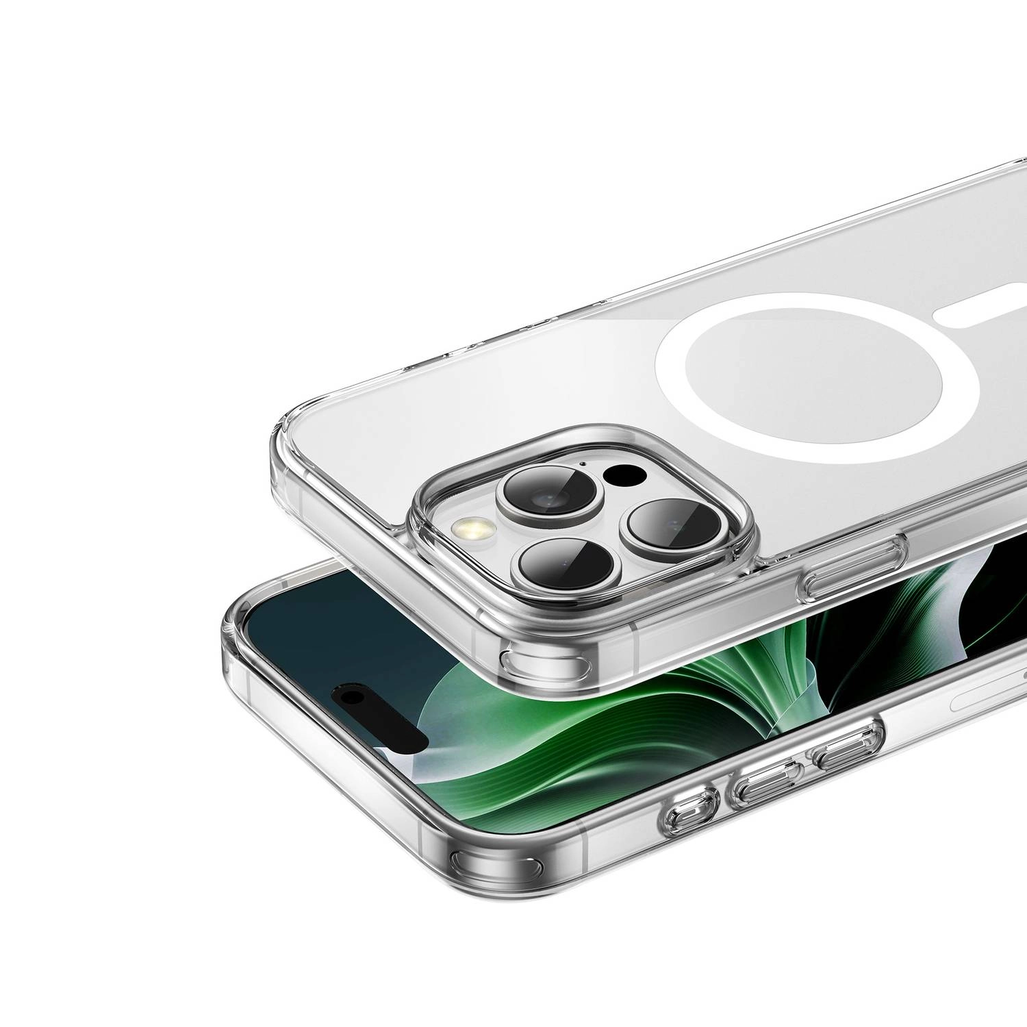 Green Lion GNMCRYC16PMCL iPhone 16 pro max uchun g‘ilof - rasm №3 Green Lion GNMCRYC16PMCL iPhone 16 pro max uchun g‘ilof arzon