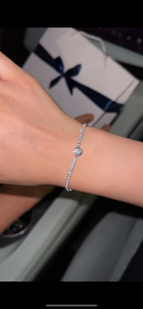 Серебряный браслет Glow Aura (с коробкой) купить