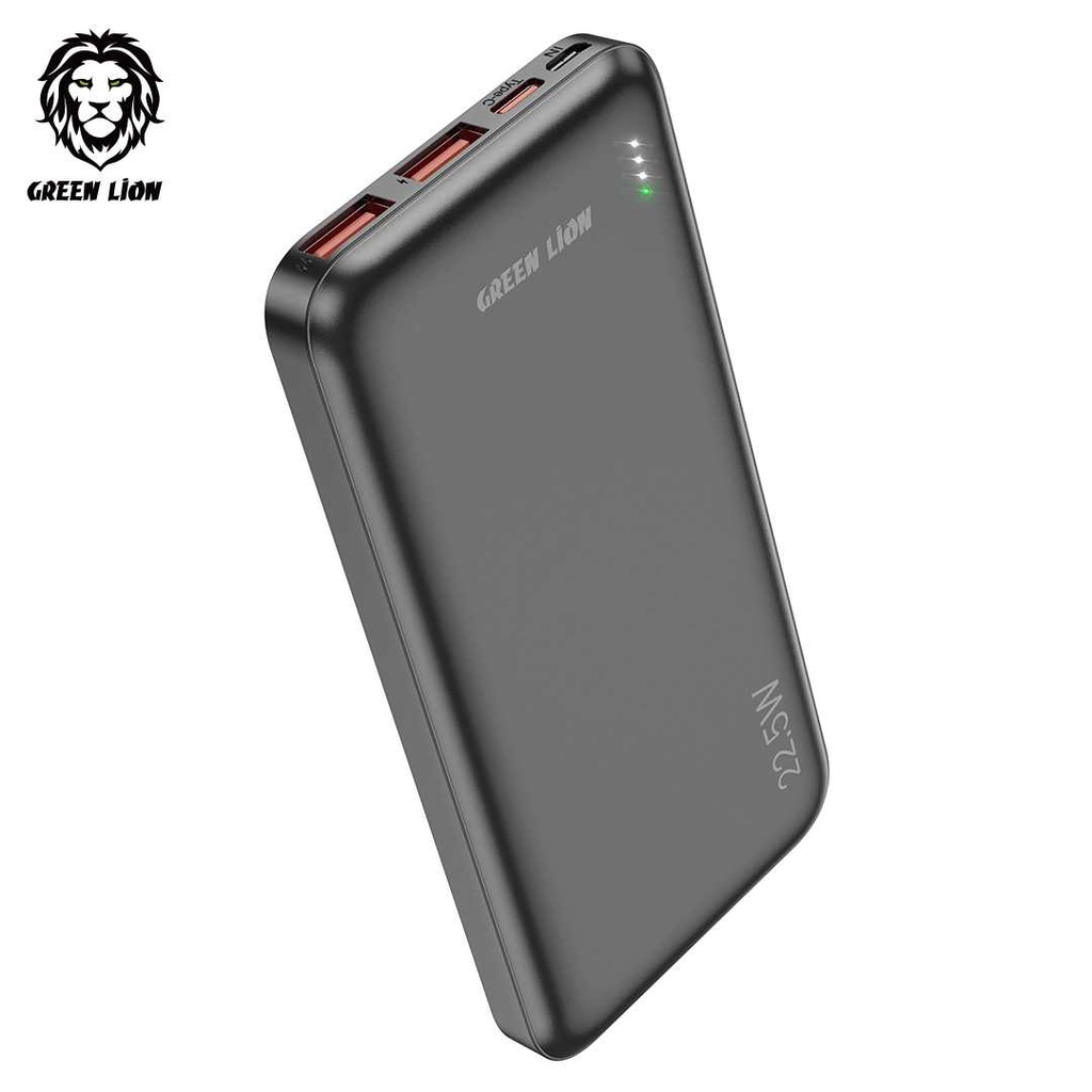 Внешний аккумулятор Green Lion PowerPack Fast Charge Power Bank 10000mAh PD 20W QC3.0 22.5W купить