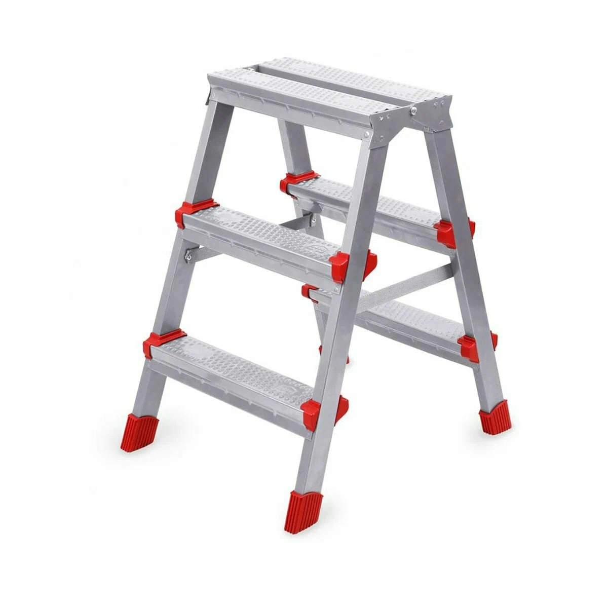 Стремянка двухсторонняя Nika ННДС3 3 ступенчатая купить