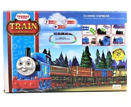 Железная дорога-конструктор Маленький Паровозик Томас поезд игрушка NT004 недорого