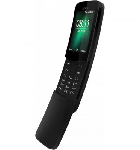Телефон Nokia 8110 4G Dual sim Black в Узбекистане