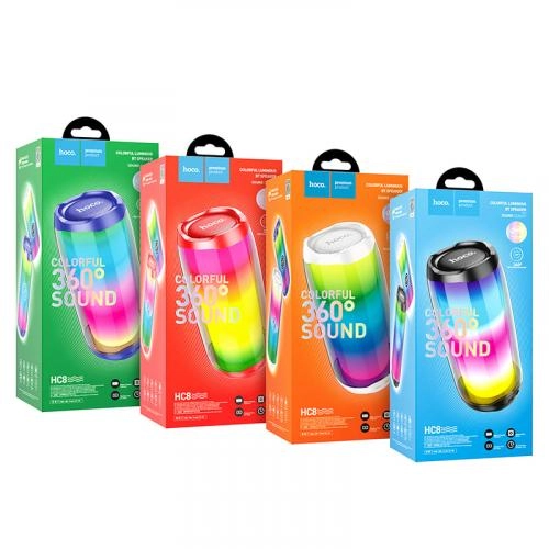 Беспроводная Bluetooth колонка Hoco HC8 Pulsating (Blue) купить