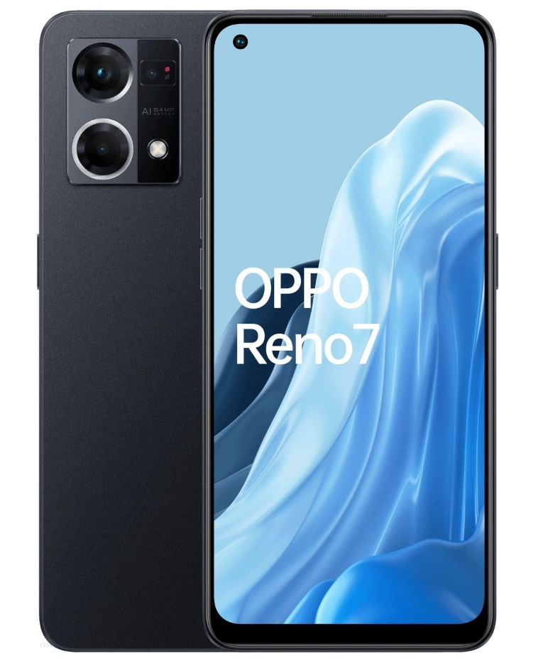 OPPO Reno 7 8/128GB Qora Smartfoni sotib olish