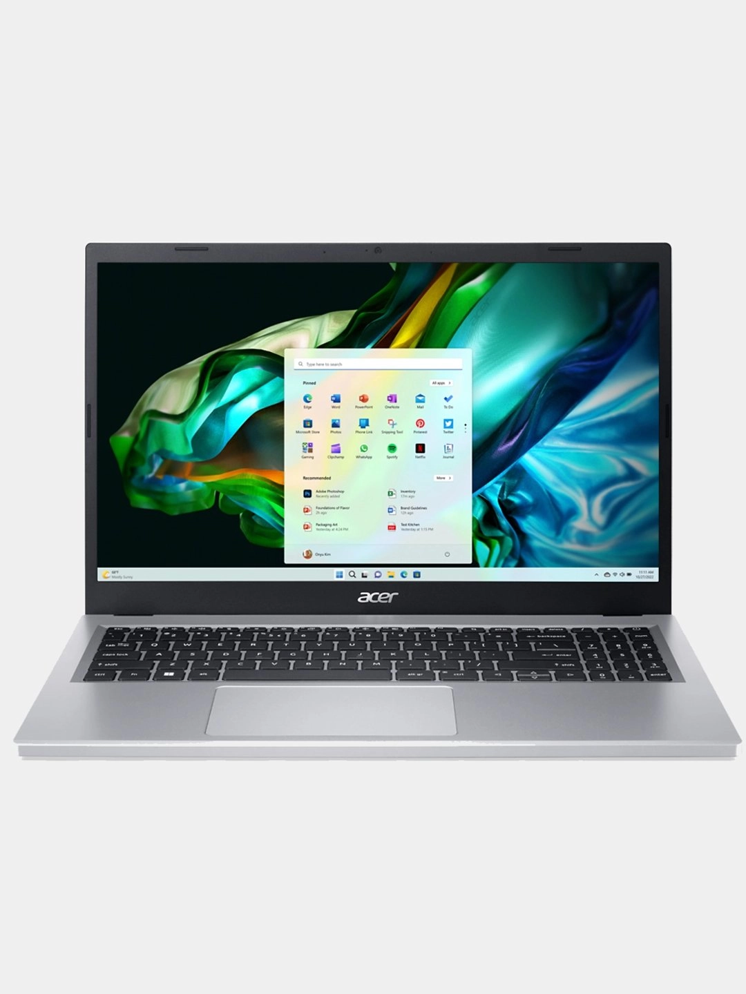 Noutbuk ACER ASPIRE 3 15 A315-24P AMD R3 7320U 8GB 512GB 15,6 FHD SILVER arzon