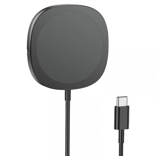 Держатель с зарядным устройством MagSafe Hoco CW35 черный купить