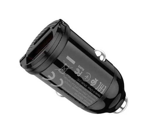 Hoco NZ2 Black avtomobil zaryadlovchi qurilmasi onlayn