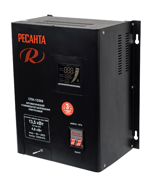 Resanta SPN-13500 kuchlanish stabilizatori - rasm №2 Resanta SPN-13500 kuchlanish stabilizatori sotib olish
