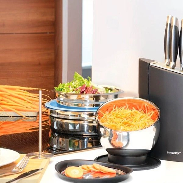 Набор насадок-терок для миски 16 см BergHOFF характеристики