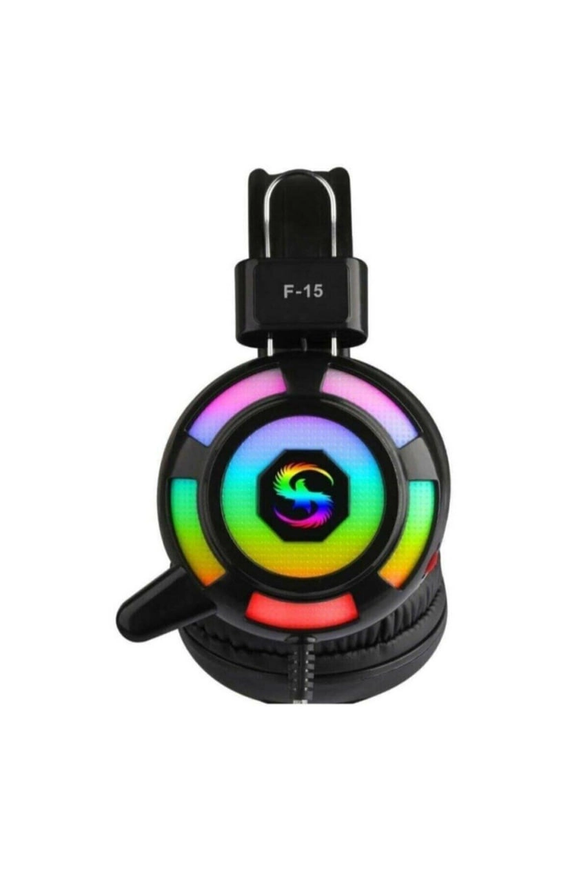 Проводные наушники Kubite F15 RGB USB недорого