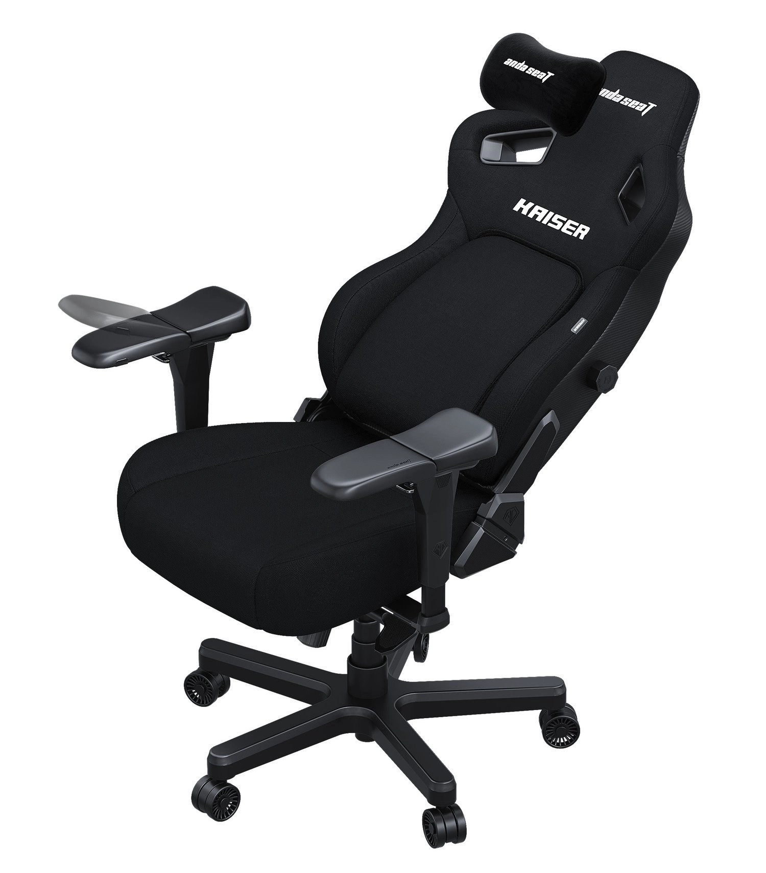 Игровое кресло Anda Seat Kaiser 4 Size XL Black Linen Fabric недорого
