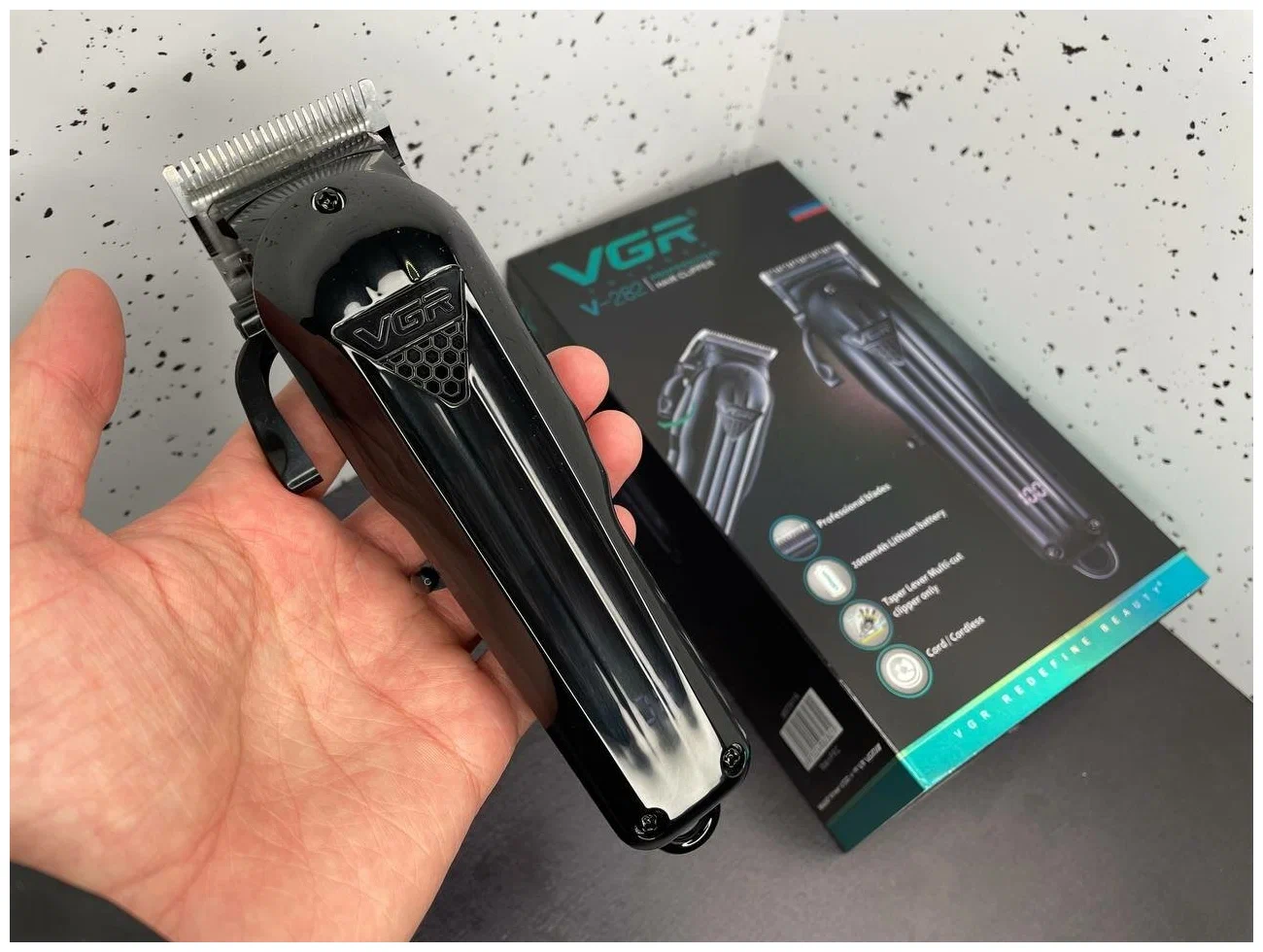 Машинка для стрижки VGR V-282 рассрочка