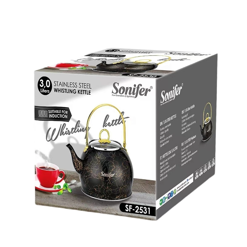 Sonifer SF-2531 3Л zanglamaydigan, hushtak chaladigan choynagi O'zbekistonda