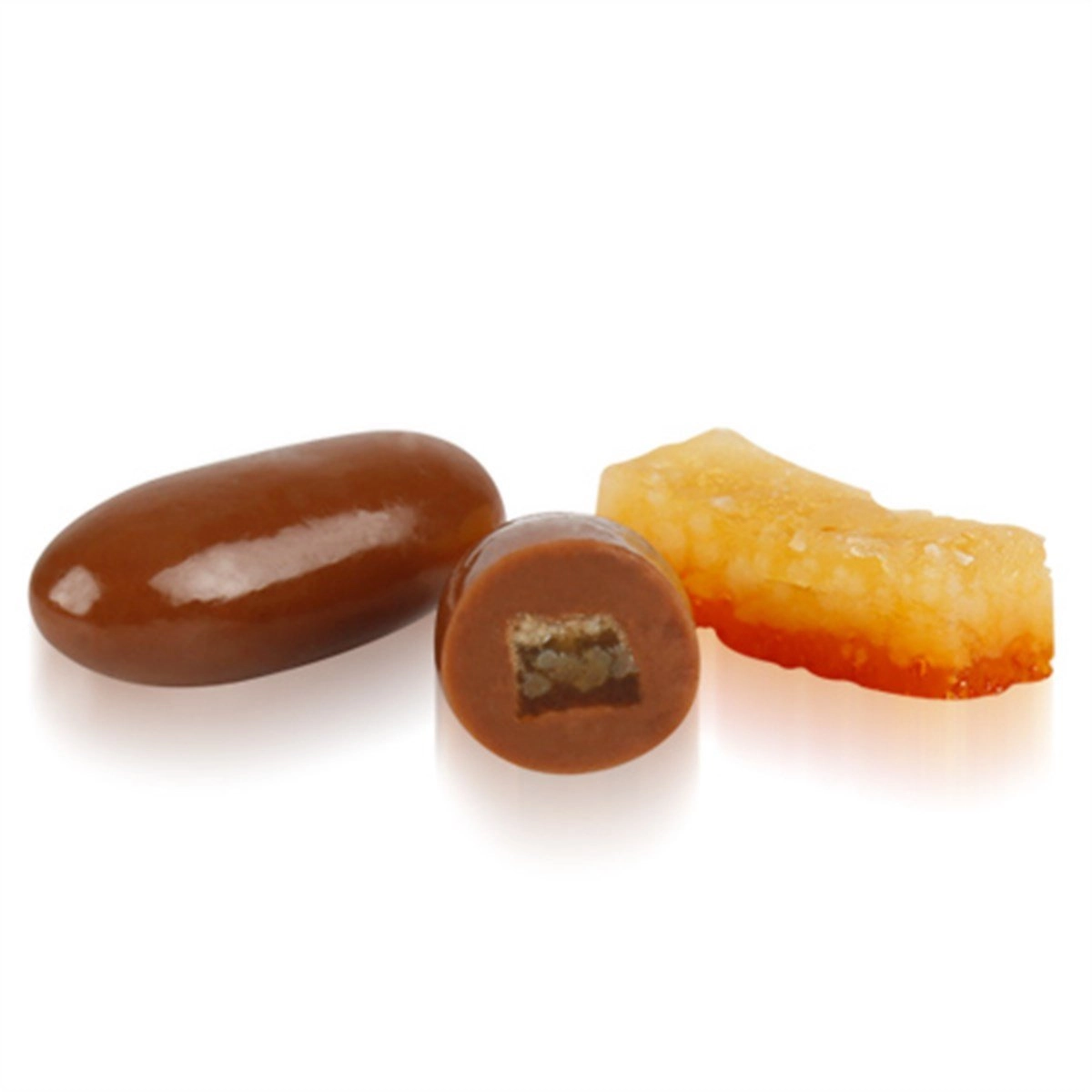 Sutli shokoladli apelsin drajesi, 1 kg sotib olish