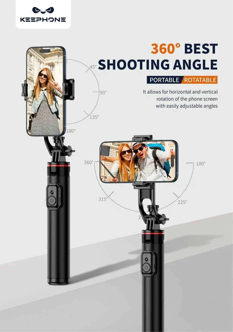 Keephone selfy stabilizator O'zbekistonda