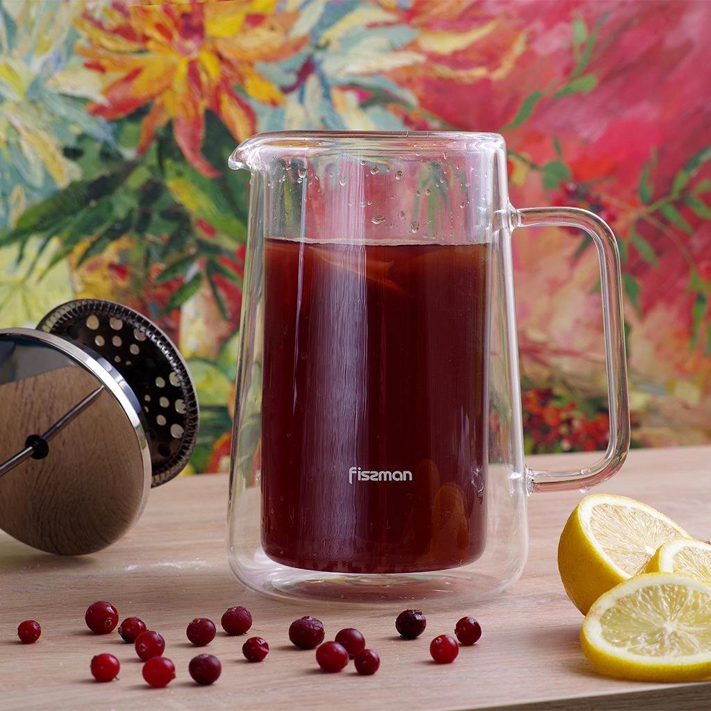 Кофеварка с френч-прессом 1000мл Doppio Fissman цена