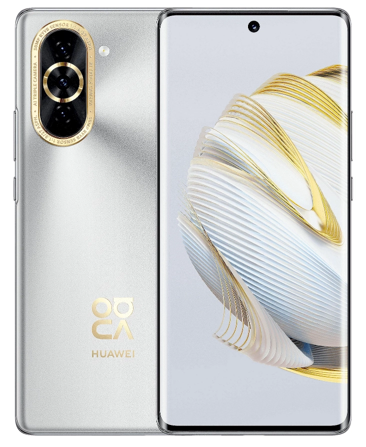 Смартфон Huawei Nova 10 8/128GB Серебристый купить