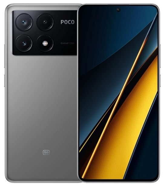 Смартфон Xiaomi Poco X6 Pro 12/512GB Серый купить