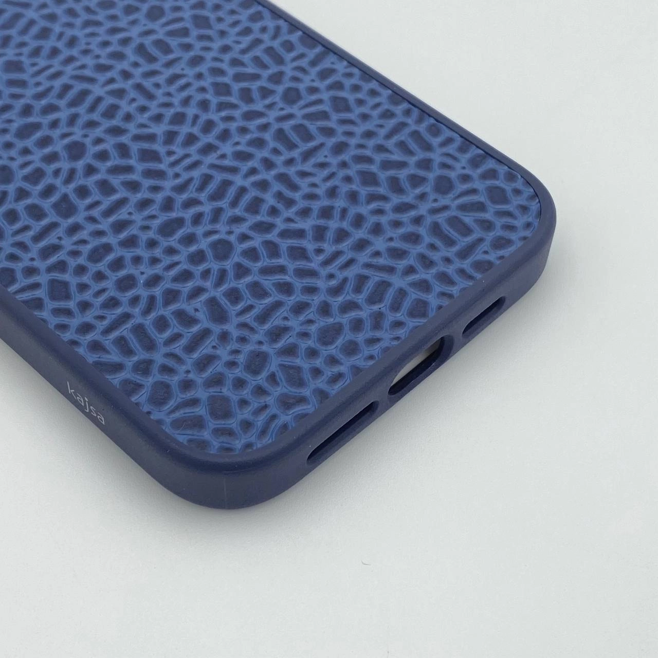 Чехол Kajsa Glaze Pattern для iPhone 15 Pro Max синий онлайн