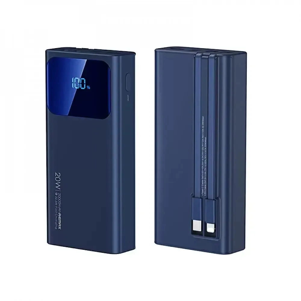 RPP-535 20000mAh 20W, 22.5W ko'k tashqi akkumulyatori sotib olish
