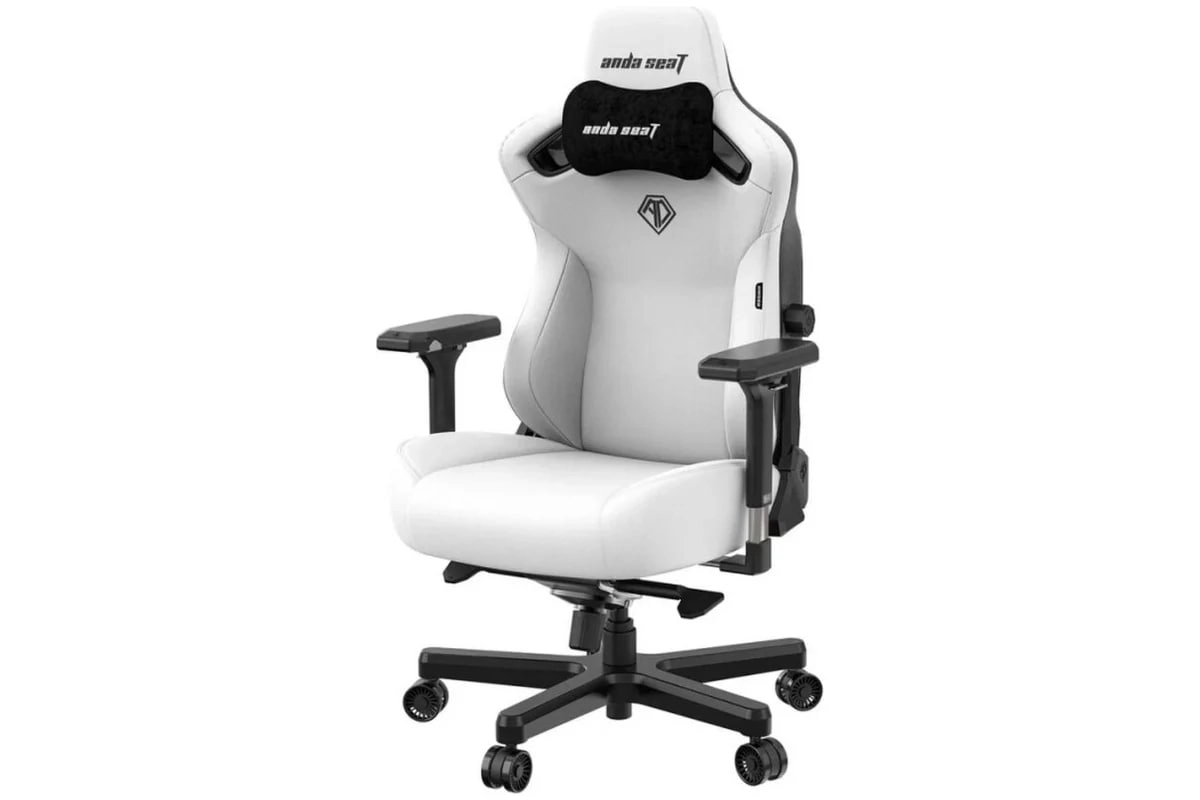 Anda Seat Kaiser 3 Size L White PVC o‘yin kreslosi O'zbekistonda